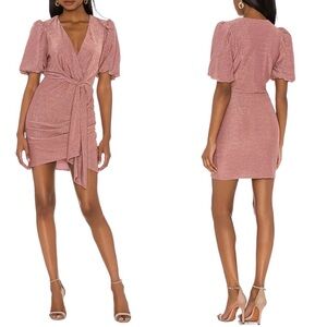 Saylor Mini Wrap Dress